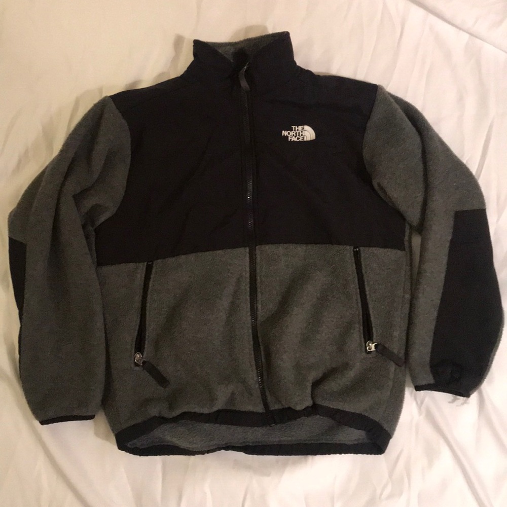 Gray North Face Jacket